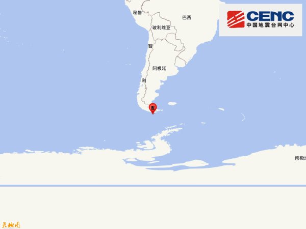 鼎信天下 小封地震速报:05月02日20时58分德雷克海峡发生7.4级地震