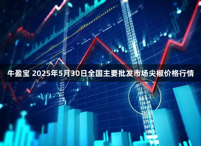 牛盈宝 2025年5月30日全国主要批发市场尖椒价格行情